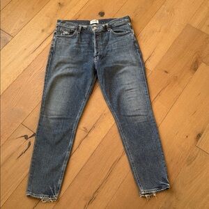 Agolde Relaxed Fit Blue Jeans